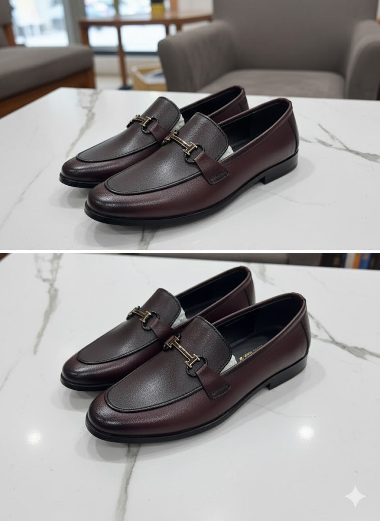 The Executive Loafer - Deep Burgundy