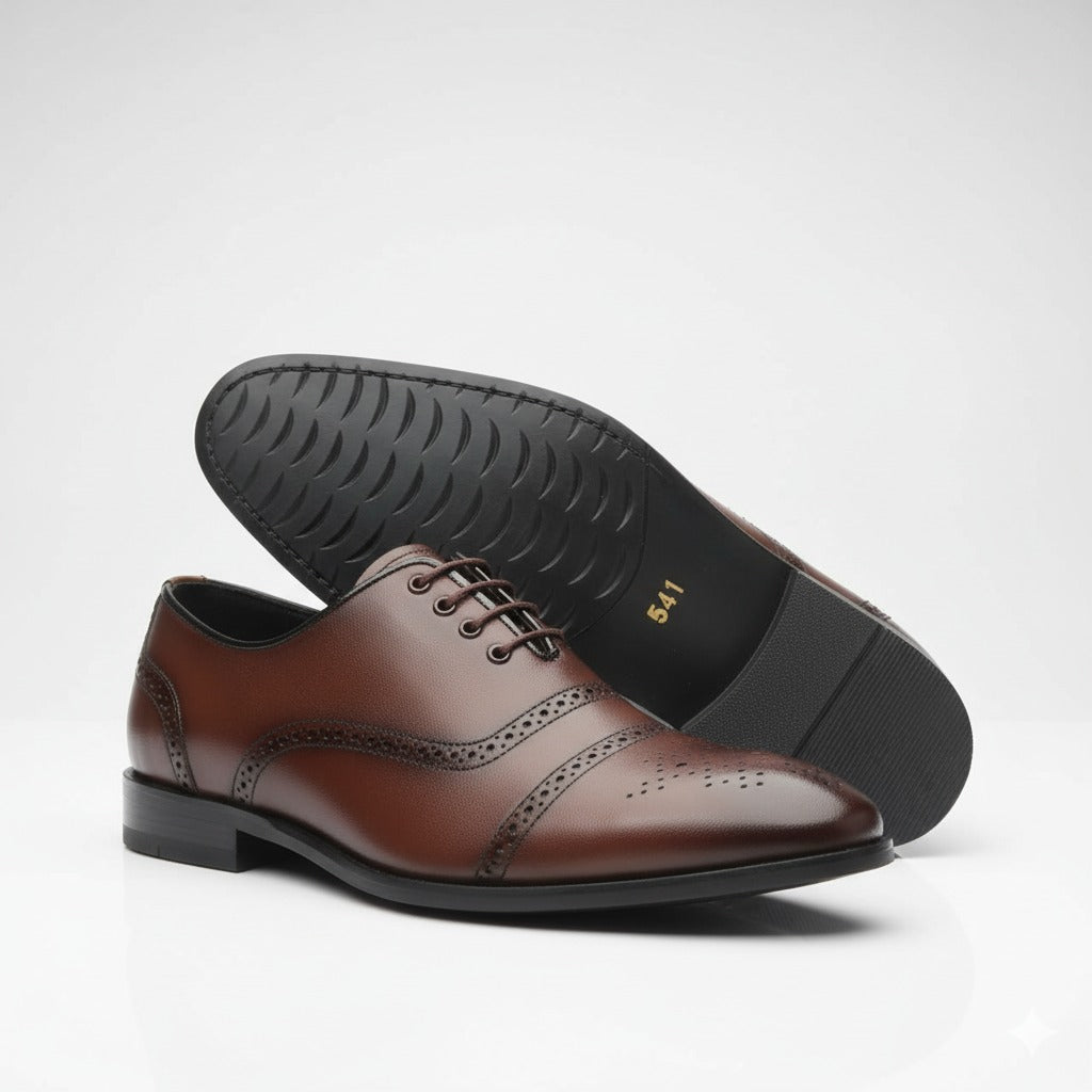 The Leather Brogue Oxford