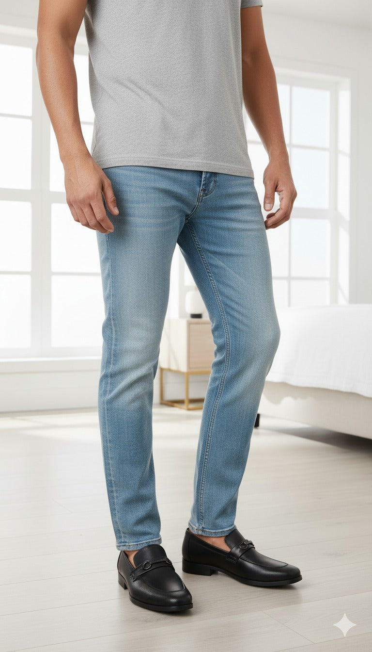 Executive Black Buckle Loafer